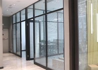 O quadro de alumínio do divisor de sala moderou a parede de separação alta do escritório de vidro