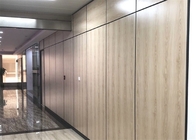 Sistemas Demountable anodizados da parede das separações de madeira do escritório