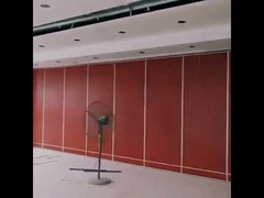 Paredes divisórias acústicas dobráveis altamente confidenciais para auditório