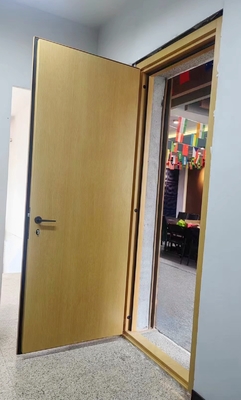 Porta à prova de som de abertura interna direita H2425*W950*70 mm para redução de ruído e privacidade
