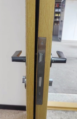 Porta à prova de som de abertura interna direita H2425*W950*70 mm para redução de ruído e privacidade