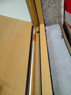 Porta à prova de som de abertura interna direita H2425*W950*70 mm para redução de ruído e privacidade