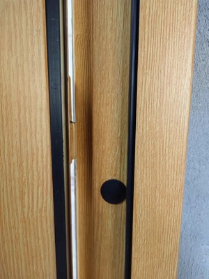 Porta à prova de som de abertura interna direita H2425*W950*70 mm para redução de ruído e privacidade