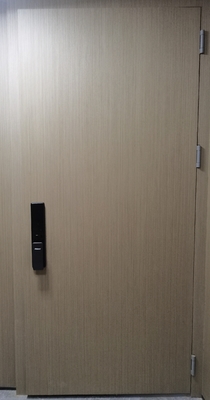 Certificado de Segurança Porta resistente ao fogo de aço Porta insonorizada de 72 mm