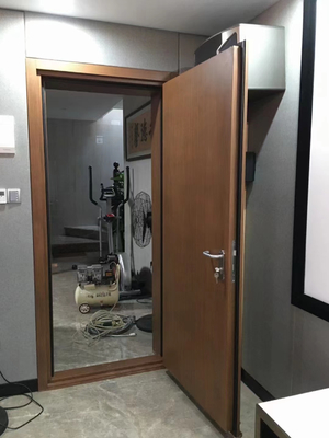 Fabricante Fornecer Aço Portas insonorizadas Portas ignífugas Para sala de vídeo