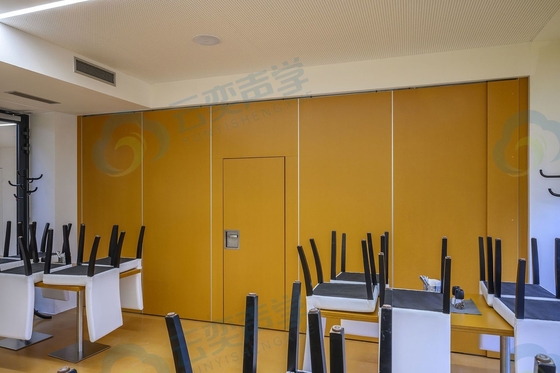Pára-choques e paredes deslizantes operáveis Porta móvel para escritório Para dividir o quarto