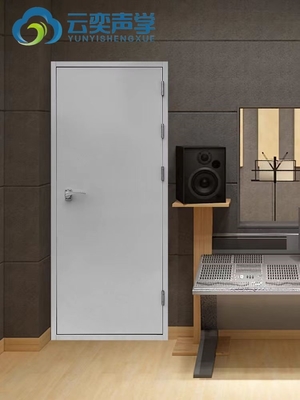 Moderno de aço inoxidável Design de porta única Soundproof Porta de segurança de aço para casa