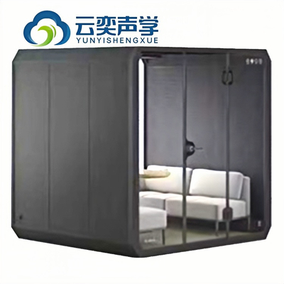 Ver imagem maior Adicionar para comparar Compartilhar Reunião Móvel Portátil Soundproof Booth Acoustic Escritório Privado Reunião Pod Pho