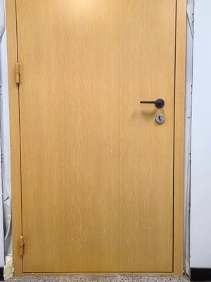 Certificado de Segurança Porta resistente ao fogo de aço Porta insonorizada de 72 mm
