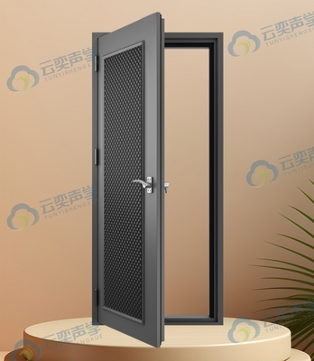 STC 40+ 3 DB Porta à prova de som para privacidade e conforto em edifícios residenciais