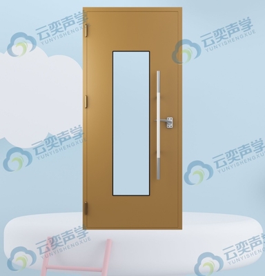 STC 40+ 3 DB Porta à prova de som para privacidade e conforto em edifícios residenciais