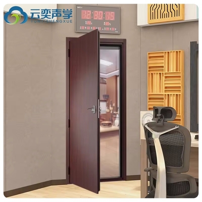 Porta à prova de ruído de proteção ambiental grau E0 para H2200*W900*D120/245 mm