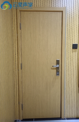 Porta à prova de ruído de proteção ambiental grau E0 para H2200*W900*D120/245 mm