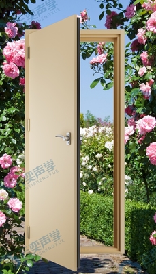 Porta à prova de som de abertura interna direita H2425*W950*70 mm para redução de ruído e privacidade