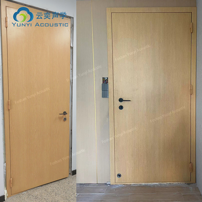 Porta de isolamento acústico Porta insonorizada para estúdio Portas sonoras de isolamento acústico Portas duplas Soundroof Porta interior