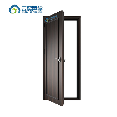 Porta avançada de isolamento acústico com vedação em T magnética com design de porta única ou dupla