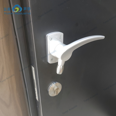 Porta insonorizada robusta personalizada construída com tipo de vedação magnética
