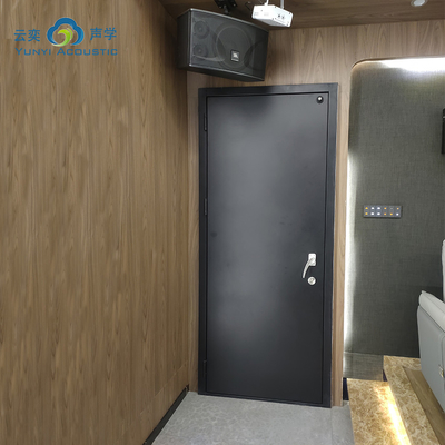 Porta insonorizada robusta personalizada construída com tipo de vedação magnética
