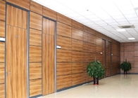Separação de madeira acústica do escritório com a porta deslizante Multifunction