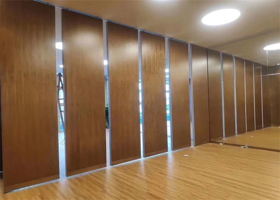 Paredes de divisória pendente acústica divisor de quarto porta deslizante divisória removível