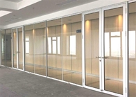 Separações completas móveis das paredes de vidro da altura com espessura de vidro de 10mm