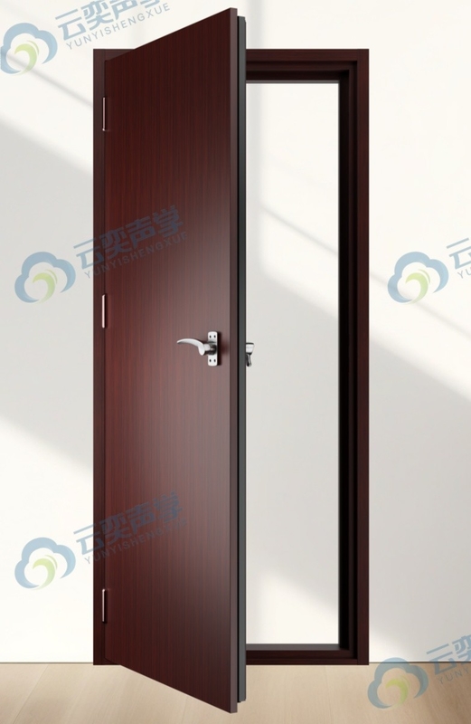 Porta à prova de ruído de abertura interna esquerda H2165*W842*70 mm para redução de ruído e privacidade
