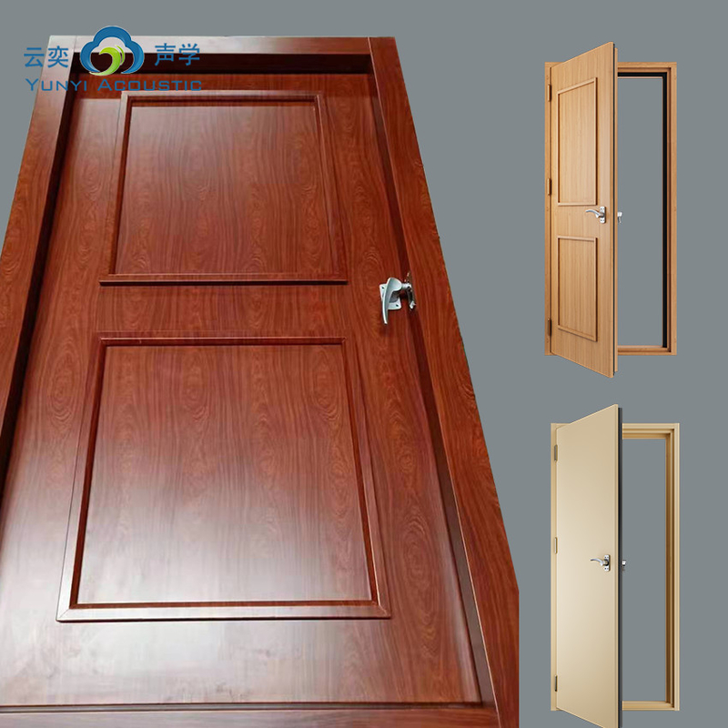 Porta de isolamento acústico Porta de absorção de som para isolamento acústico e privacidade