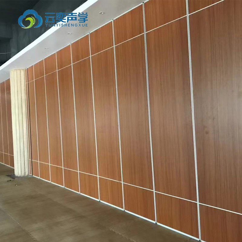 Fácil de instalar MDF divisor de divisória de sala pendurada para porta de bolso duplo e único