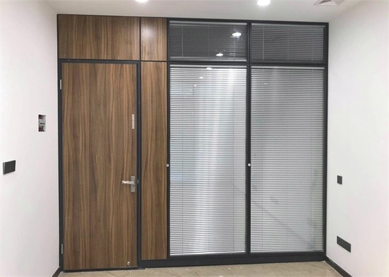 Separações comerciais do escritório das paredes de separação do vidro do escritório da mobília