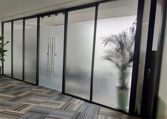 Parede de separação de vidro do quadro de alumínio do divisor de sala da alfândega da fábrica única